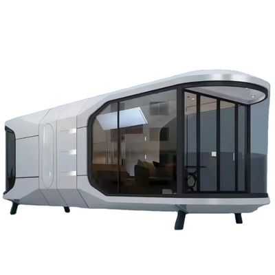 カスタマイズされたガラス 明るい屋外小屋 理想的なカップル ホテルで休暇