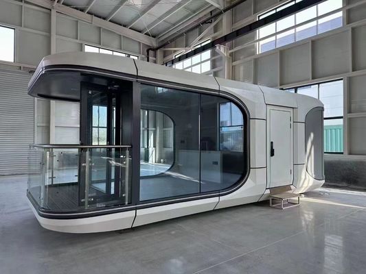ロックウールサンドイッチパネル 壁 軽鋼 ビラ 宇宙カプセルハウス 高級プリファブハウス