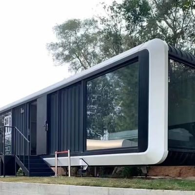 ロックウールサンドイッチパネル 壁 豪華 アップルキャビン コンテナハウス 宇宙カプセル