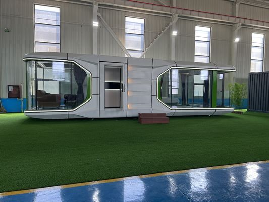 ホテル 宿泊施設 38 M2 モデル E7 太陽光カプセルハウス 豪華なAppleキャビンデザイン