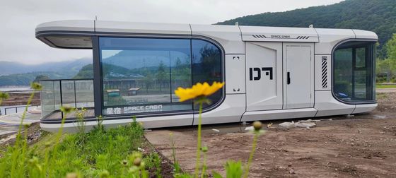 ホテル 宿泊施設 38 M2 モデル E7 太陽光カプセルハウス 豪華なAppleキャビンデザイン
