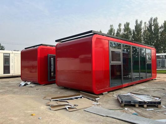 デザイン コンテナハウス 2階 コンテナ製のプリファブリック住宅用のリンゴ屋
