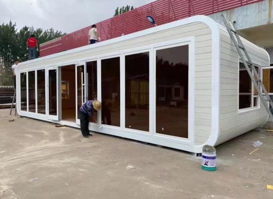 デザイン コンテナハウス 2階 コンテナ製のプリファブリック住宅用のリンゴ屋