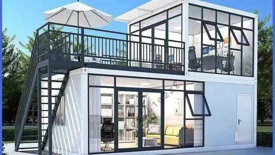 オーダーメイド フラットパック 折りたたむコンテナ プリファブハウス 建設現場への迅速な設置