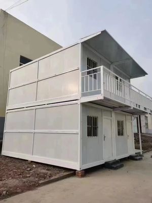 折りたたむオフィス アクアミデーション プリファブハウス 迅速な設置の利点のあるコンテナハウス