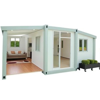 モダンなデザインのポータブルコンテナハウス MGO板床とダブル翼折りたたみ部屋