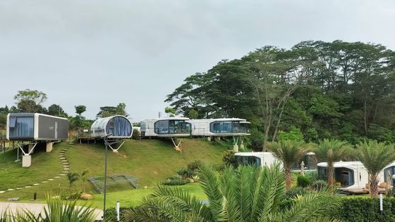 太陽宇宙カプセルハウス MGOボードフロアで贅沢と自然の完璧な混合物