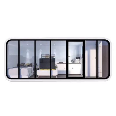 複合木製床 モダン20フィートのモジュールアップルハウス キャビンは環境に優しい素材で