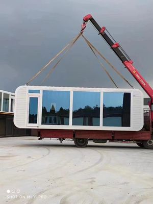 オーダーメイドアウトドアモジュールデザイン Apple Cottage オフィスソリューションのためのプリファブリックハウス