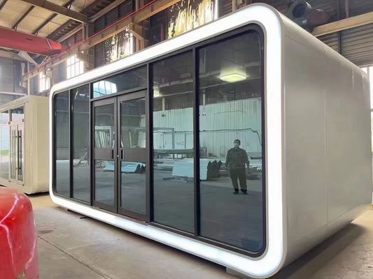 オーダーメイドアウトドアモジュールデザイン Apple Cottage オフィスソリューションのためのプリファブリックハウス