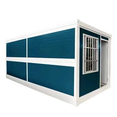 現代的なデザイン 建築現場のためのフラットパック折りたたみコンテナプリファブハウス