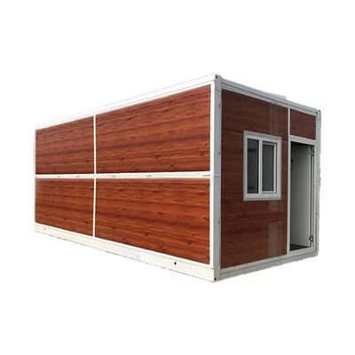 現代的なデザイン 建築現場のためのフラットパック折りたたみコンテナプリファブハウス