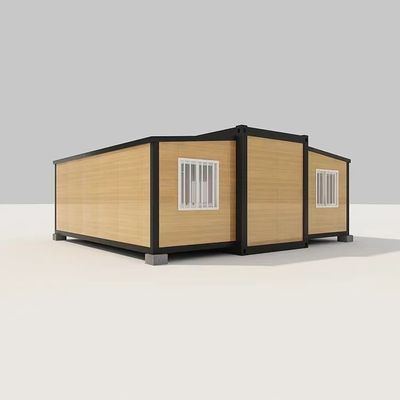 EPSサンドウィッチパネル屋根とMGOボード床の20フィートダブル翼コンテナハウス