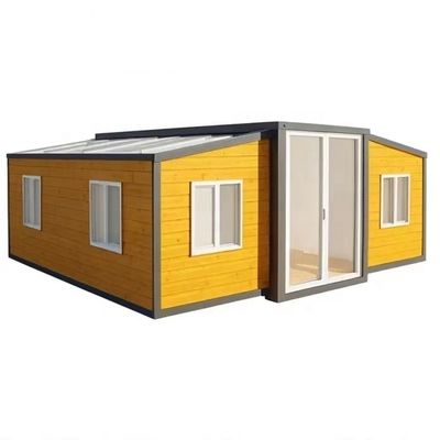 EPSサンドウィッチパネル屋根とMGOボード床の20フィートダブル翼コンテナハウス