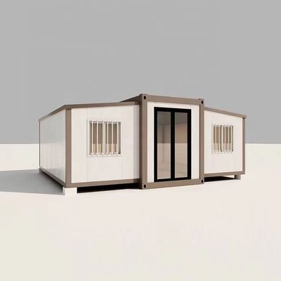 EPSサンドウィッチパネル屋根とMGOボード床の20フィートダブル翼コンテナハウス