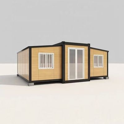 EPSサンドウィッチパネル屋根とMGOボード床の20フィートダブル翼コンテナハウス