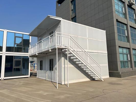 5950mmの長さのモジュール式移動コンテナ折り畳み屋と繊維セメント板の床