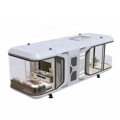 カスタマイズされた屋外ガラス 現代のデザインスタイルでカップルのための明るいコテージ