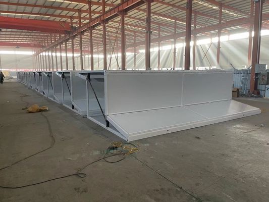 迅速な建設とオンライン技術サポート 軽鋼プリファブコンテナハウス