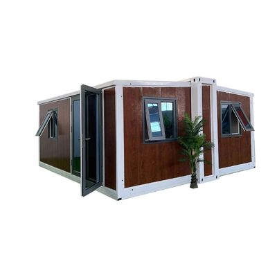 EPSサンドイッチパネル壁と鉄鋼ドアを持つ20フィート折りたたむ可動住宅コンテナ