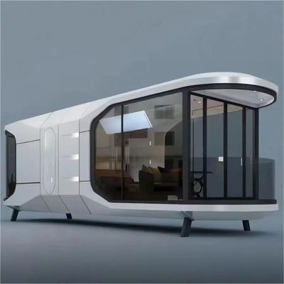 ロックウールサンドイッチパネル ウォール スペース カプセルハウス 高級 モダン プリファブリックハウス