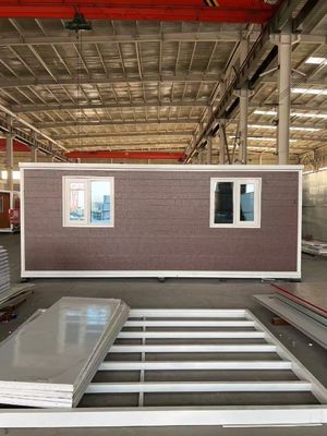 現代のデザイン 20ft 40ft ダブルウィング 折りたたむキャビン 屋外とカスタマイズ