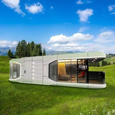 組み立てが簡単 MGO板床付きのプリファブリック宇宙カプセルハウス