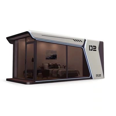 組み立てが簡単 MGO板床付きのプリファブリック宇宙カプセルハウス