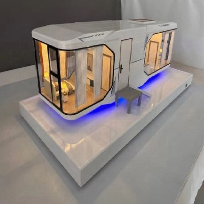 現代のデザインスタイル 太陽宇宙カプセルハウス 究極の拡張容器